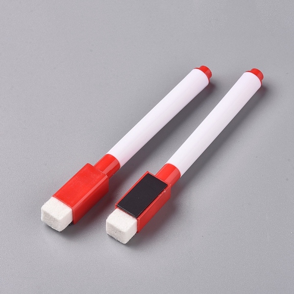 PandaHall Dry Erase Markers with Magnetic Cap, for Office & School & Daily Supplies, Red, 113x13x12mm Plastic Red
PandaHall Dry Erase Markers with Magnetic Cap, for Office & School & Daily Supplies, Red, 113x13x12mm Plastic Red