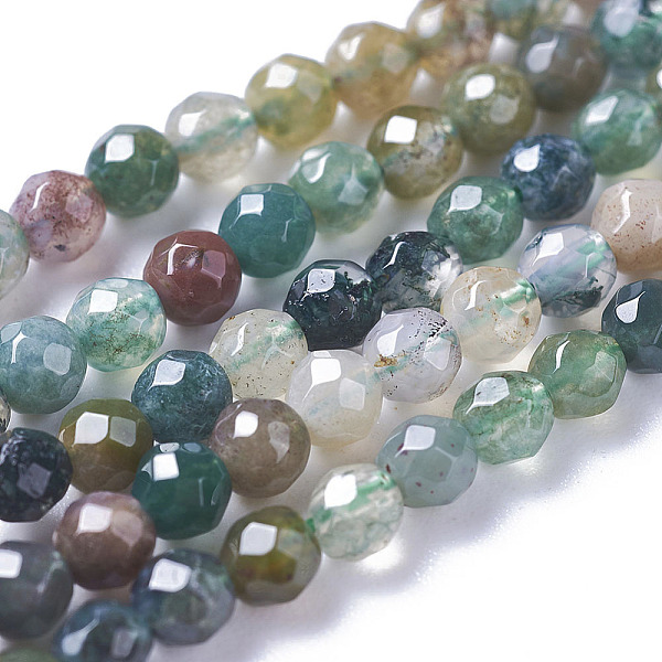 PandaHall Natural Indian Agate Bead Strands, Faceted Round, 2mm, Hole: 0.8mm, about 190pcs/strand, 15 inch Indian Agate Round
PandaHall Natural Indian Agate Bead Strands, Faceted Round, 2mm, Hole: 0.8mm, about 190pcs/strand, 15 inch Indian Agate Round