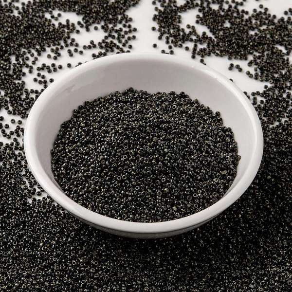 PandaHall MIYUKI Round Rocailles Beads, Japanese Seed Beads, (RR4511) Black Picasso, 15/0, 1.5mm, Hole: 0.7mm, about 5555pcs/bottle...
PandaHall MIYUKI Round Rocailles Beads, Japanese Seed Beads, (RR4511) Black Picasso, 15/0, 1.5mm, Hole: 0.7mm, about 5555pcs/bottle...