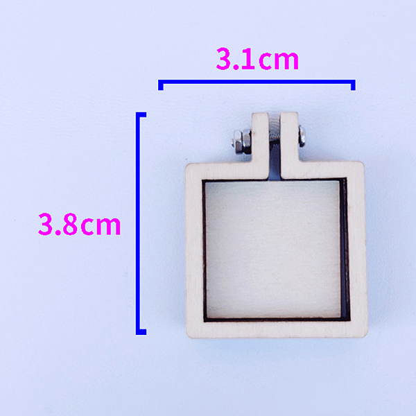 PandaHall Mini Wooden Embroidery Hoops, Embroidery Cross Stitch Hoops, for DIY Pendant Embroidery Frame Craft Ornaments, Square Pattern..., Orange
PandaHall Mini Wooden Embroidery Hoops, Embroidery Cross Stitch Hoops, for DIY Pendant Embroidery Frame Craft Ornaments, Square Pattern..., Orange