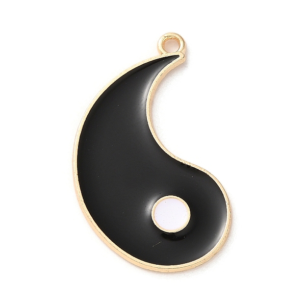 PandaHall Alloy Enamel Pendants, Yin-yang Charm, Golden, Black, 34x20x1.8mm, Hole: 1.8mm Alloy+Enamel Yin-yang Black
PandaHall Alloy Enamel Pendants, Yin-yang Charm, Golden, Black, 34x20x1.8mm, Hole: 1.8mm Alloy+Enamel Yin-yang Black