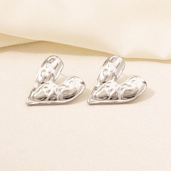PandaHall Stylish 304 Stainless Steel Heart Stud Earrings for Women 304 Stainless Steel
PandaHall Stylish 304 Stainless Steel Heart Stud Earrings for Women 304 Stainless Steel