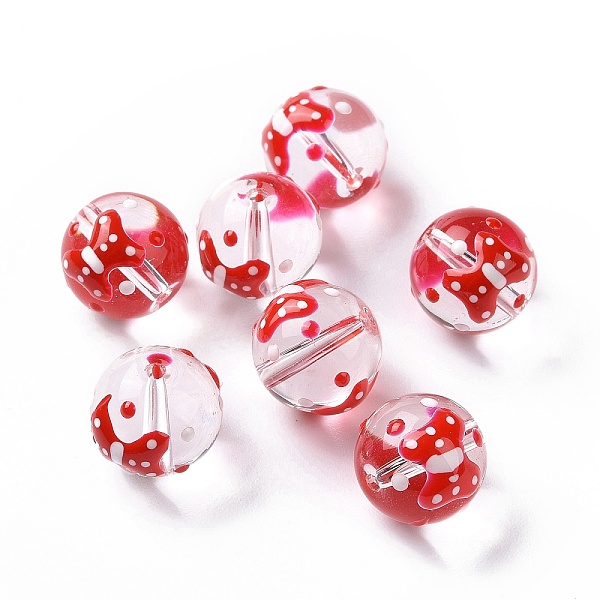 PandaHall Transparent Glass Beads, with Enamel, Round, Red, Bowknot Pattern, 11.5~12x11mm, Hole: 1.5~1.6mm Glass Bowknot Red
PandaHall Transparent Glass Beads, with Enamel, Round, Red, Bowknot Pattern, 11.5~12x11mm, Hole: 1.5~1.6mm Glass Bowknot Red