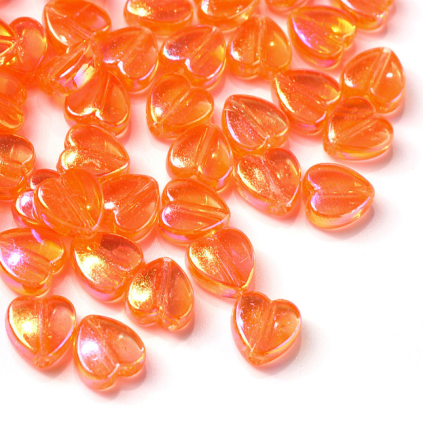 PandaHall 100Pcs Eco-Friendly Transparent Acrylic Beads, Dyed, AB Color, Heart, Orange Red, 8x8x3mm, Hole: 1.5mm Acrylic Heart
PandaHall 100Pcs Eco-Friendly Transparent Acrylic Beads, Dyed, AB Color, Heart, Orange Red, 8x8x3mm, Hole: 1.5mm Acrylic Heart