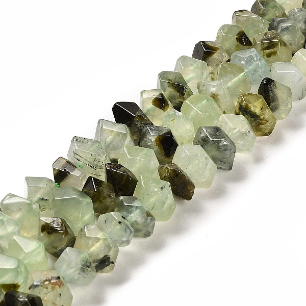 PandaHall Natural Prehnite Beads Strands, Faceted, Nuggets, 10~11x8~10x7~8mm, Hole: 1mm, about 22~23pcs/strand, 7.09~7.48''(18~19cm)...
PandaHall Natural Prehnite Beads Strands, Faceted, Nuggets, 10~11x8~10x7~8mm, Hole: 1mm, about 22~23pcs/strand, 7.09~7.48''(18~19cm)...