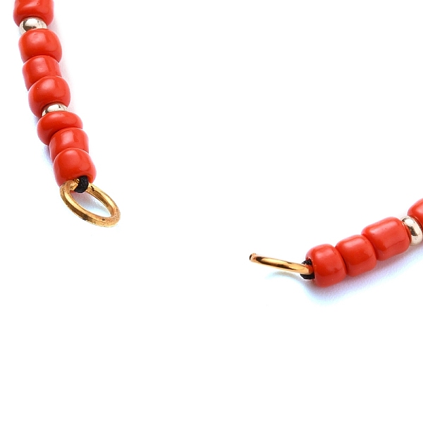 PandaHall Adjustable Braided Nylon Thread Bracelet Making, with Glass Seed Beads and 304 Stainless Steel Jump Rings, Red, 5-1/4~11-1/8 inch...
PandaHall Adjustable Braided Nylon Thread Bracelet Making, with Glass Seed Beads and 304 Stainless Steel Jump Rings, Red, 5-1/4~11-1/8 inch...
