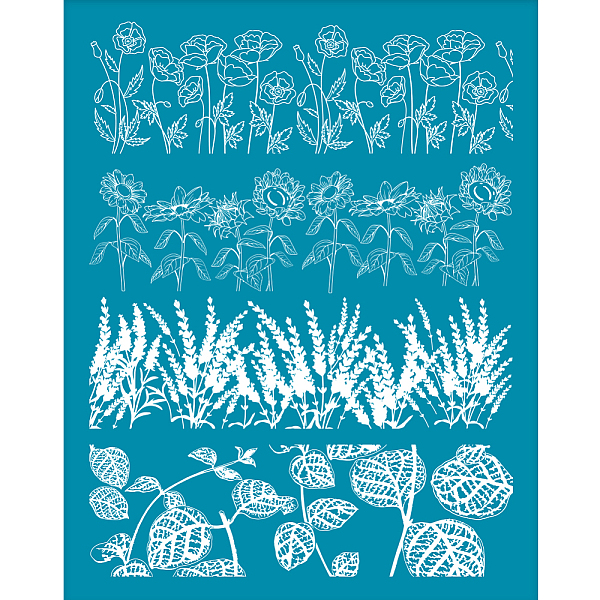 PandaHall Silk Screen Printing Stencil, for Painting on Wood, DIY Decoration T-Shirt Fabric, Plants Pattern, 100x127mm Nylon Other Plants..., Cyan
PandaHall Silk Screen Printing Stencil, for Painting on Wood, DIY Decoration T-Shirt Fabric, Plants Pattern, 100x127mm Nylon Other Plants..., Cyan
