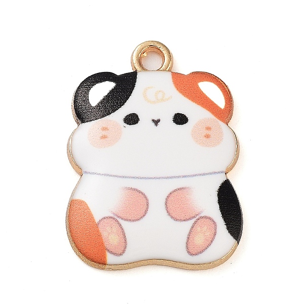 PandaHall Rack Plating Alloy Enamel Pendants, Golden, Hamster Charm, White, 23x17x3mm, Hole: 2mm Alloy+Enamel Hamster White
PandaHall Rack Plating Alloy Enamel Pendants, Golden, Hamster Charm, White, 23x17x3mm, Hole: 2mm Alloy+Enamel Hamster White