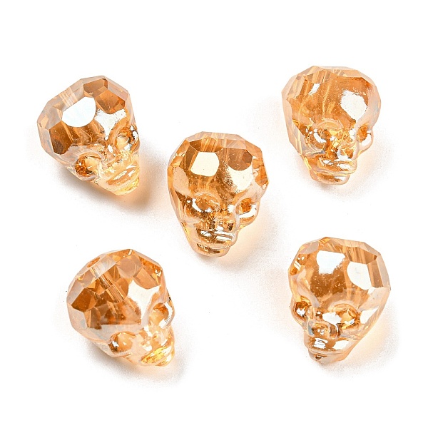 PandaHall Electroplate Transparent Handmade Lampwork Beads, Faceted Skull, Orange, 15~15.5x13~13.5x14~14.5mm, Hole: 1.6mm, 5pcs/bag Lampwork...
PandaHall Electroplate Transparent Handmade Lampwork Beads, Faceted Skull, Orange, 15~15.5x13~13.5x14~14.5mm, Hole: 1.6mm, 5pcs/bag Lampwork...