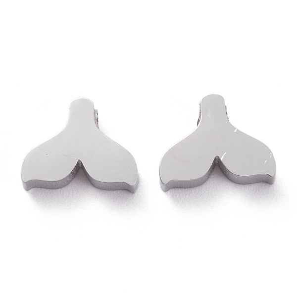 PandaHall 304 Stainless Steel Charms, Whale Tail Shape, Stainless Steel Color, 8.2x10.4x3mm, Hole: 1.8mm 304 Stainless Steel Fish
PandaHall 304 Stainless Steel Charms, Whale Tail Shape, Stainless Steel Color, 8.2x10.4x3mm, Hole: 1.8mm 304 Stainless Steel Fish