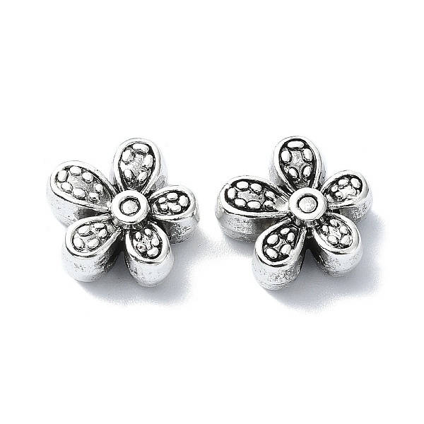 PandaHall Tibetan Style Alloy Beads, Flower, Antique Silver, 12x13x5.5mm, Hole: 1.5mm, about 201pcs/500g Alloy Flower
PandaHall Tibetan Style Alloy Beads, Flower, Antique Silver, 12x13x5.5mm, Hole: 1.5mm, about 201pcs/500g Alloy Flower
