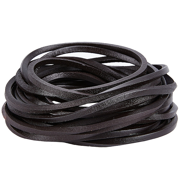 PandaHall GORGECRAFT 5.5 Yards Coconut Brown Flat Leather Strap 5.5mm Wide Genuine Leather Cord 4mm Thick Cowhide Leather String Glossy...
PandaHall GORGECRAFT 5.5 Yards Coconut Brown Flat Leather Strap 5.5mm Wide Genuine Leather Cord 4mm Thick Cowhide Leather String Glossy...