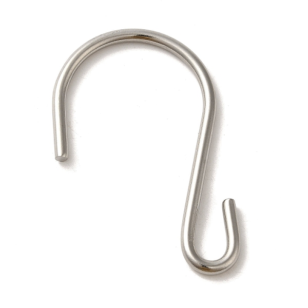 PandaHall 304 Stainless Steel S-Hook Clasp, Stainless Steel Color, 67x40x3.5mm 304 Stainless Steel
PandaHall 304 Stainless Steel S-Hook Clasp, Stainless Steel Color, 67x40x3.5mm 304 Stainless Steel