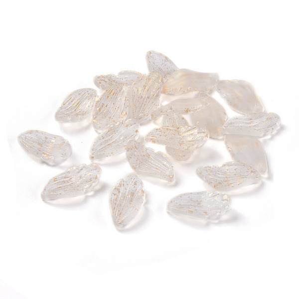 PandaHall Frosted Glass Pendants, with Gold Foil, Petaline, White, 22x12x5mm, Hole: 1mm Glass Petaline White
PandaHall Frosted Glass Pendants, with Gold Foil, Petaline, White, 22x12x5mm, Hole: 1mm Glass Petaline White