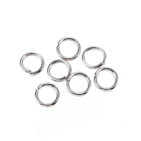 PandaHall 304 Stainless Steel Jump Rings, Open Jump Rings, Stainless Steel Color, 4.5x0.7mm, 21 Gauge, Inner Diameter: 3.1mm 304 Stainless...
PandaHall 304 Stainless Steel Jump Rings, Open Jump Rings, Stainless Steel Color, 4.5x0.7mm, 21 Gauge, Inner Diameter: 3.1mm 304 Stainless...