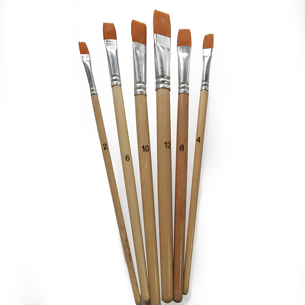 PandaHall Paint Wood Brushes Set, with Aluminium Tube and Nylon Hair, for DIY Oil Watercolor Painting Craft, Sandy Brown, 18.1~20.8x0.7~1cm...
PandaHall Paint Wood Brushes Set, with Aluminium Tube and Nylon Hair, for DIY Oil Watercolor Painting Craft, Sandy Brown, 18.1~20.8x0.7~1cm...