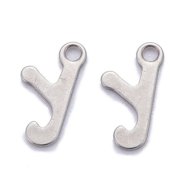 PandaHall 304 Stainless Steel Pendants, Alphabet, Stainless Steel Color, Letter.Y, 11x5.8x1mm, Hole: 1.5mm 304 Stainless Steel Letter Y
PandaHall 304 Stainless Steel Pendants, Alphabet, Stainless Steel Color, Letter.Y, 11x5.8x1mm, Hole: 1.5mm 304 Stainless Steel Letter Y