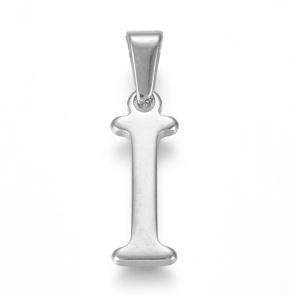 PandaHall 304 Stainless Steel Pendants, Stainless Steel Color, Initial Letter.I, 21x7x1.8mm, Hole: 3x7mm 304 Stainless Steel Letter
PandaHall 304 Stainless Steel Pendants, Stainless Steel Color, Initial Letter.I, 21x7x1.8mm, Hole: 3x7mm 304 Stainless Steel Letter