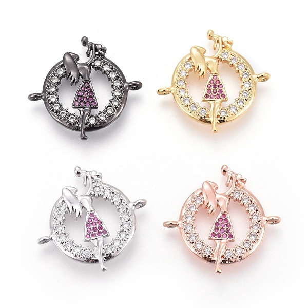 PandaHall Mother's Day Theme, Brass Micro Pave Cubic Zirconia Links, Mom and Baby, Colorful, Mixed Color, 22.5x23.5x3mm, Hole: 1mm...
PandaHall Mother's Day Theme, Brass Micro Pave Cubic Zirconia Links, Mom and Baby, Colorful, Mixed Color, 22.5x23.5x3mm, Hole: 1mm...