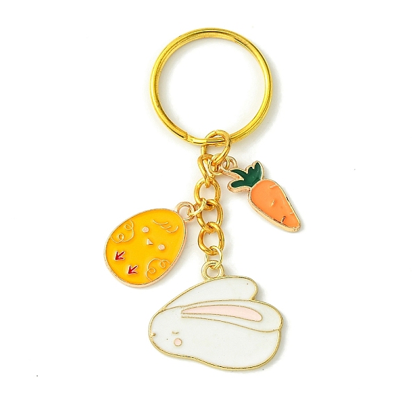 PandaHall Easter Egg & Rabbit & Carrot Alloy Enamel Pendant Keychain, with Iron Split Key Rings, Orange, 7.4cm Alloy Rabbit Orange
PandaHall Easter Egg & Rabbit & Carrot Alloy Enamel Pendant Keychain, with Iron Split Key Rings, Orange, 7.4cm Alloy Rabbit Orange