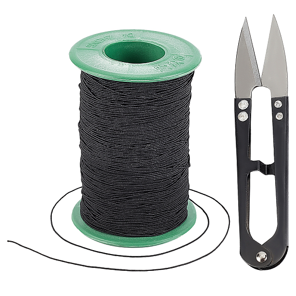 PandaHall GORGECRAFT 262 Yards Black Macrame Cord Cotton Beading String Chinese Knot Crafting Cord Stretchy Bracelet String Elastic for DIY...
PandaHall GORGECRAFT 262 Yards Black Macrame Cord Cotton Beading String Chinese Knot Crafting Cord Stretchy Bracelet String Elastic for DIY...