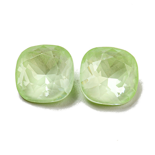 PandaHall Glass Rhinestone Cabochons, Point Back & Back Plated, Faceted, Square, Chrysolite, 10x10x5.5mm Glass Rhinestone Square Green
PandaHall Glass Rhinestone Cabochons, Point Back & Back Plated, Faceted, Square, Chrysolite, 10x10x5.5mm Glass Rhinestone Square Green