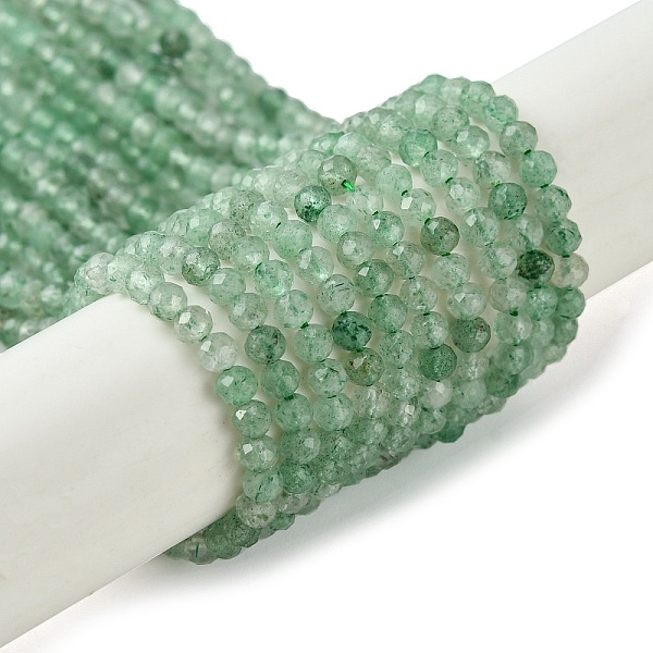 PandaHall Natural Green Strawberry Quartz Beads Strands, Faceted, Round, 3mm, Hole: 0.7mm, about 124~126pcs/strand, 15.43''(39.2cm)...
PandaHall Natural Green Strawberry Quartz Beads Strands, Faceted, Round, 3mm, Hole: 0.7mm, about 124~126pcs/strand, 15.43''(39.2cm)...
