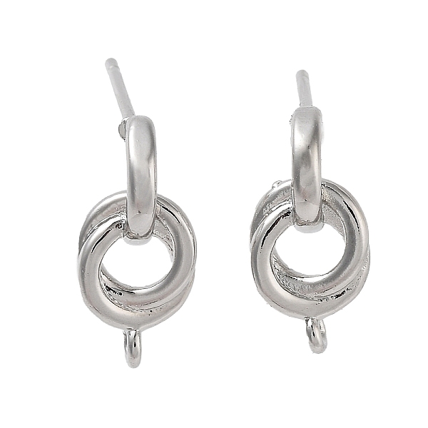 PandaHall Brass Studs Earringss Finding, Long-Lasting Plated, Lead Free & Cadmium Free, Round, Platinum, 15.5x7mm, Hole: 1.5mm, Pin...
PandaHall Brass Studs Earringss Finding, Long-Lasting Plated, Lead Free & Cadmium Free, Round, Platinum, 15.5x7mm, Hole: 1.5mm, Pin...