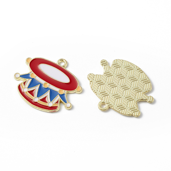 PandaHall Circus Theme Alloy Enamel Pendants, Golden, Circus Drum, 22.5x25x1.5mm, Hole: 1.8mm Alloy+Enamel Drum
PandaHall Circus Theme Alloy Enamel Pendants, Golden, Circus Drum, 22.5x25x1.5mm, Hole: 1.8mm Alloy+Enamel Drum
