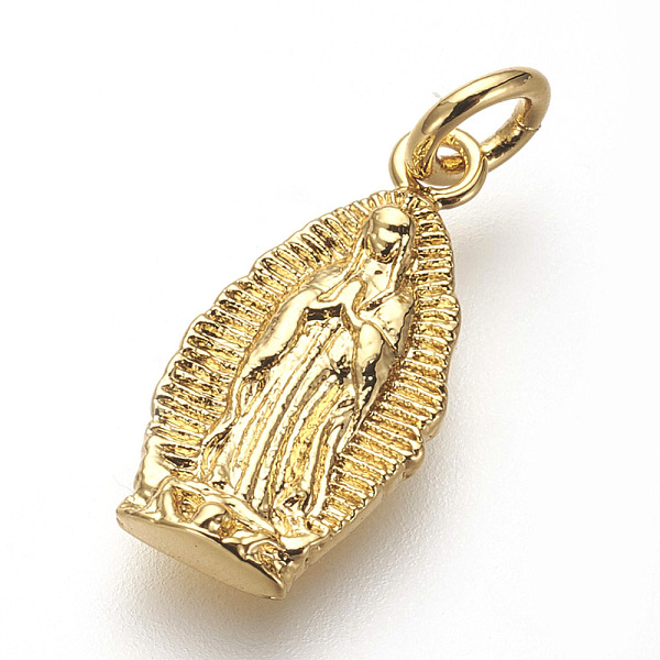 PandaHall Brass Pendants, Lead Free & Cadmium Free, Virgin Mary, Golden, 15x8x2.5mm, Hole: 3mm Brass Human
PandaHall Brass Pendants, Lead Free & Cadmium Free, Virgin Mary, Golden, 15x8x2.5mm, Hole: 3mm Brass Human