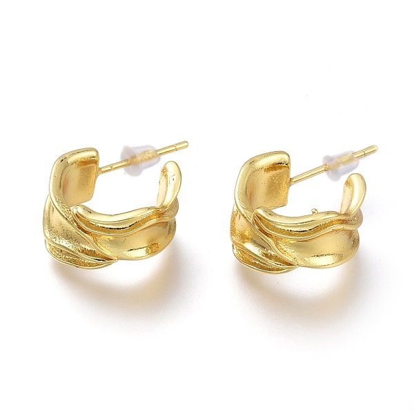 PandaHall Brass Half Hoop Earrings, with Steel Pin and Plastic Ear Nuts, Long-Lasting Plated, Textured, Real 18K Gold Plated, 14mm, Pin...
PandaHall Brass Half Hoop Earrings, with Steel Pin and Plastic Ear Nuts, Long-Lasting Plated, Textured, Real 18K Gold Plated, 14mm, Pin...