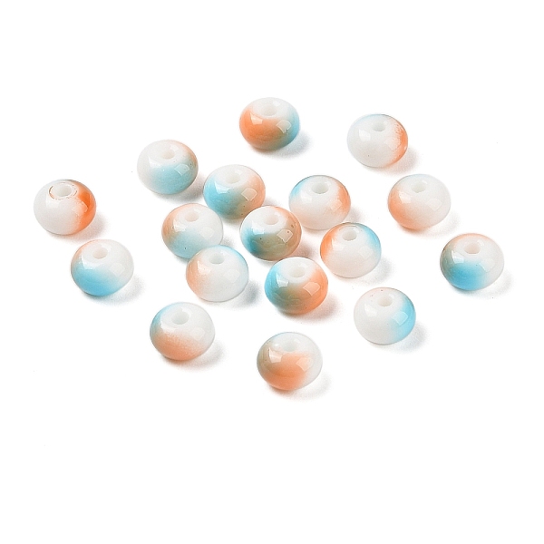 PandaHall Opaque Spray Painted Glass Beads, Rondelle, Deep Sky Blue, 8x5mm, Hole: 2mm, about 1041pcs/500g Glass Rondelle
PandaHall Opaque Spray Painted Glass Beads, Rondelle, Deep Sky Blue, 8x5mm, Hole: 2mm, about 1041pcs/500g Glass Rondelle