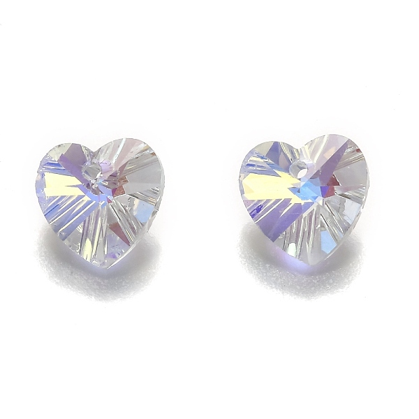 PandaHall Electroplate Glass Charms, Faceted, Heart, Ghost Light, 10x10x5mm, Hole: 1mm Glass Heart Gray
PandaHall Electroplate Glass Charms, Faceted, Heart, Ghost Light, 10x10x5mm, Hole: 1mm Glass Heart Gray