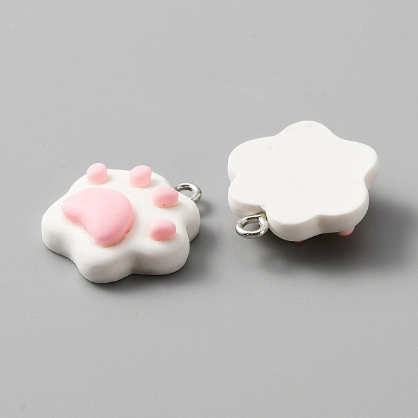 PandaHall Opaque Resin Pendants, with Platinum Plated Iron Loops, Cat Claw Charm, Pink, 20.5x19x6.5mm, Hole: 2mm Iron+Resin Others Pink
PandaHall Opaque Resin Pendants, with Platinum Plated Iron Loops, Cat Claw Charm, Pink, 20.5x19x6.5mm, Hole: 2mm Iron+Resin Others Pink