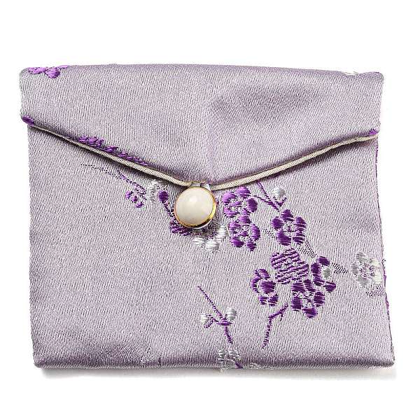PandaHall Chinese Style Floral Cloth Jewelry Storage Pouches, with Plastic Button, Rectangle Jewelry Gift Case for Bracelets, Earrings..., Purple
PandaHall Chinese Style Floral Cloth Jewelry Storage Pouches, with Plastic Button, Rectangle Jewelry Gift Case for Bracelets, Earrings..., Purple