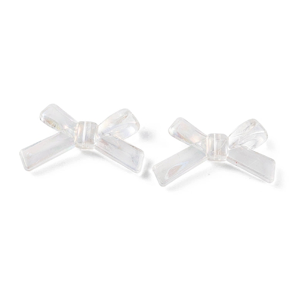 PandaHall Transparent Acrylic Beads, AB Color Plated, Bowknot, Clear AB, 21x34.5x6.5mm, Hole: 1.6mm, about 390pcs/500g Acrylic Bowknot White
PandaHall Transparent Acrylic Beads, AB Color Plated, Bowknot, Clear AB, 21x34.5x6.5mm, Hole: 1.6mm, about 390pcs/500g Acrylic Bowknot White