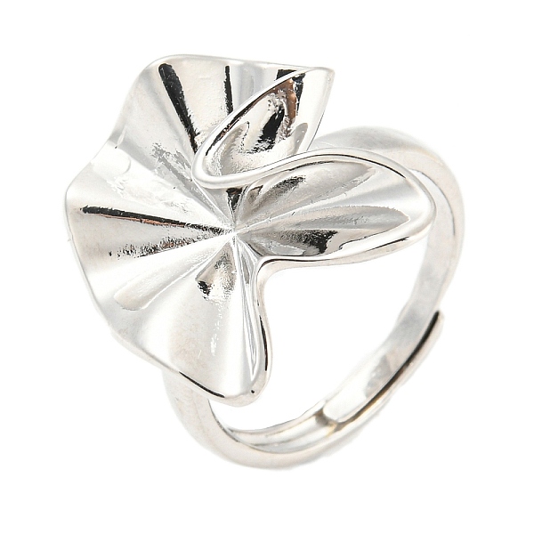 PandaHall Brass Twist Flat Round Adjustable Ring, Lead Free & Cadmium Free, Platinum, US Size 6(16.5mm) Brass
PandaHall Brass Twist Flat Round Adjustable Ring, Lead Free & Cadmium Free, Platinum, US Size 6(16.5mm) Brass