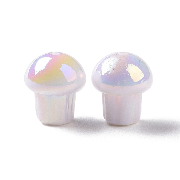 PandaHall UV Plating Rainbow Iridescent Opaque Acrylic Beads, Mushroom, White, 14.5x12.5mm, Hole: 1.6mm Acrylic Mushroom White
PandaHall UV Plating Rainbow Iridescent Opaque Acrylic Beads, Mushroom, White, 14.5x12.5mm, Hole: 1.6mm Acrylic Mushroom White