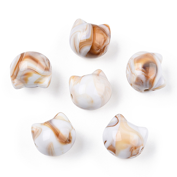 PandaHall Opaque Acrylic Beads, Two Tone, Cat, Sandy Brown, 11x12x10.5mm, Hole: 1.8mm Acrylic Cat Shape
PandaHall Opaque Acrylic Beads, Two Tone, Cat, Sandy Brown, 11x12x10.5mm, Hole: 1.8mm Acrylic Cat Shape