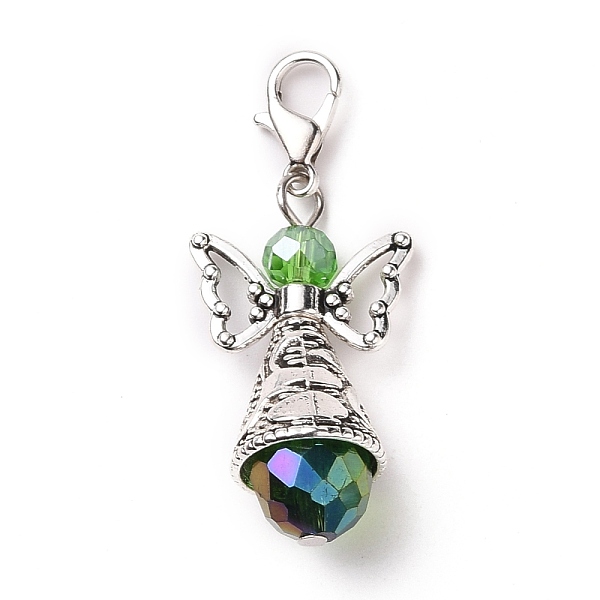 PandaHall Alloy Pendants, with Mixed Color Electroplate Glass Beads, Tibetan Style Alloy Beads, Tibetan Style Cone Alloy Bead Caps, Lobster..., Multicolor
PandaHall Alloy Pendants, with Mixed Color Electroplate Glass Beads, Tibetan Style Alloy Beads, Tibetan Style Cone Alloy Bead Caps, Lobster..., Multicolor