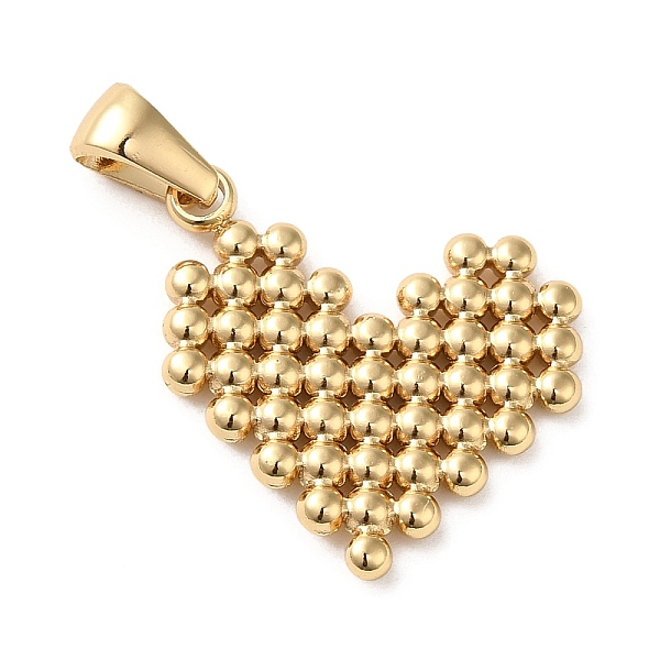 PandaHall Golden Plated 304 Stainless Steel Pendants, Bubble Charms, Heart, 19x20x2mm, Hole: 5.5x3mm 304 Stainless Steel Heart
PandaHall Golden Plated 304 Stainless Steel Pendants, Bubble Charms, Heart, 19x20x2mm, Hole: 5.5x3mm 304 Stainless Steel Heart