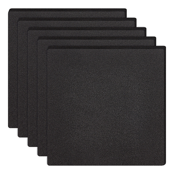 PandaHall Sponge EVA Sheet Foam Paper Sets, With Adhesive Back, Antiskid, Square, Black, 15x15x0.65cm Foam Square Black
PandaHall Sponge EVA Sheet Foam Paper Sets, With Adhesive Back, Antiskid, Square, Black, 15x15x0.65cm Foam Square Black