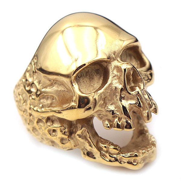 PandaHall Titanium Steel Finger Rings, Skull, Golden, US Size 12(21.4mm) Titanium Steel Skull
PandaHall Titanium Steel Finger Rings, Skull, Golden, US Size 12(21.4mm) Titanium Steel Skull
