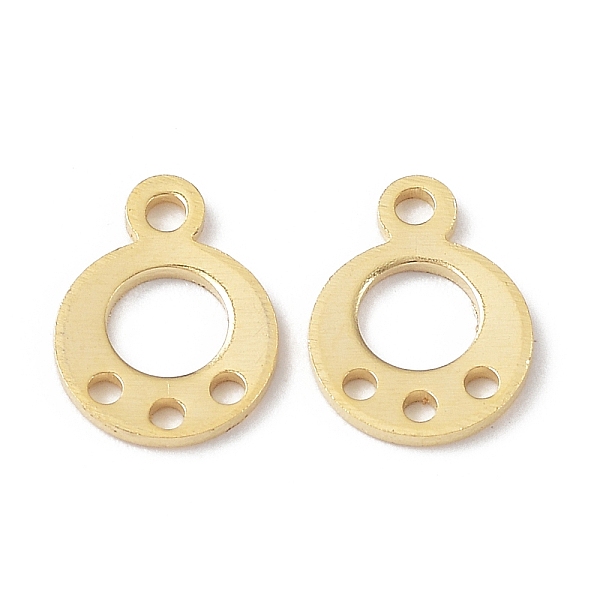 PandaHall Brass Chandelier Component Links, Cadmium Free & Lead Free, Flat Round, Real 24K Gold Plated, 9x7x0.5mm, Hole: 1.2mm & 1mm Brass...
PandaHall Brass Chandelier Component Links, Cadmium Free & Lead Free, Flat Round, Real 24K Gold Plated, 9x7x0.5mm, Hole: 1.2mm & 1mm Brass...