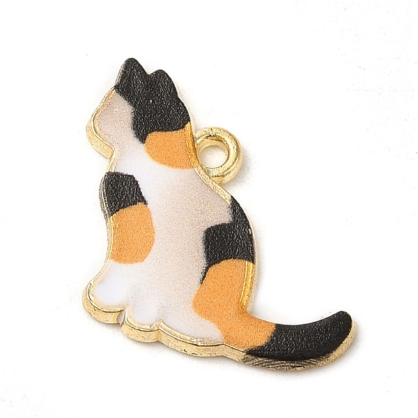 PandaHall Alloy Enamel Pendants, Cat Charm, Golden, Orange, 17x19x1.5mm, Hole: 1.4mm Alloy+Enamel Cat Shape Orange
PandaHall Alloy Enamel Pendants, Cat Charm, Golden, Orange, 17x19x1.5mm, Hole: 1.4mm Alloy+Enamel Cat Shape Orange