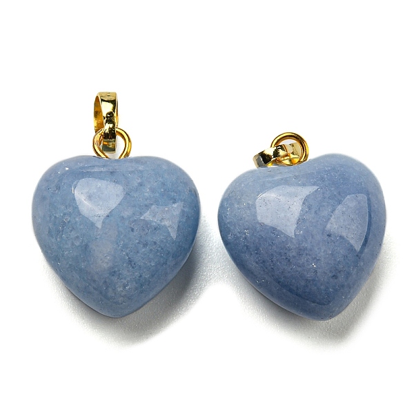 PandaHall Natural Aquamarine Pendants, with Golden Tone Brass Findings, Heart Charm, 18x15~15.5x6~8mm, Hole: 6x3mm Aquamarine Heart
PandaHall Natural Aquamarine Pendants, with Golden Tone Brass Findings, Heart Charm, 18x15~15.5x6~8mm, Hole: 6x3mm Aquamarine Heart