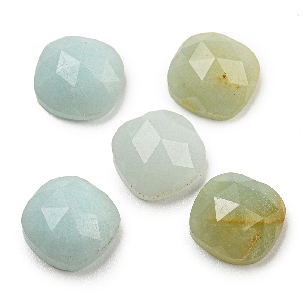 PandaHall Natural Flower Amazonite Cabochons, Faceted Square, 8x8x4mm Flower Amazonite Square
PandaHall Natural Flower Amazonite Cabochons, Faceted Square, 8x8x4mm Flower Amazonite Square
