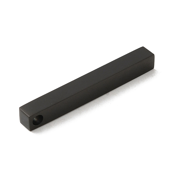 PandaHall Ion Plating(IP) 304 Stainless Steel Pendants, Rectangle/Bar, Black, 40x5x5mm, Hole: 3~3.5mm 304 Stainless Steel Rectangle
PandaHall Ion Plating(IP) 304 Stainless Steel Pendants, Rectangle/Bar, Black, 40x5x5mm, Hole: 3~3.5mm 304 Stainless Steel Rectangle