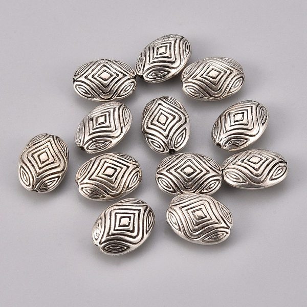 PandaHall CCB Plastic Beads, Oval, Antique Silver, 17x12.8x7.3mm, Hole: 1.6mm Plastic Oval
PandaHall CCB Plastic Beads, Oval, Antique Silver, 17x12.8x7.3mm, Hole: 1.6mm Plastic Oval