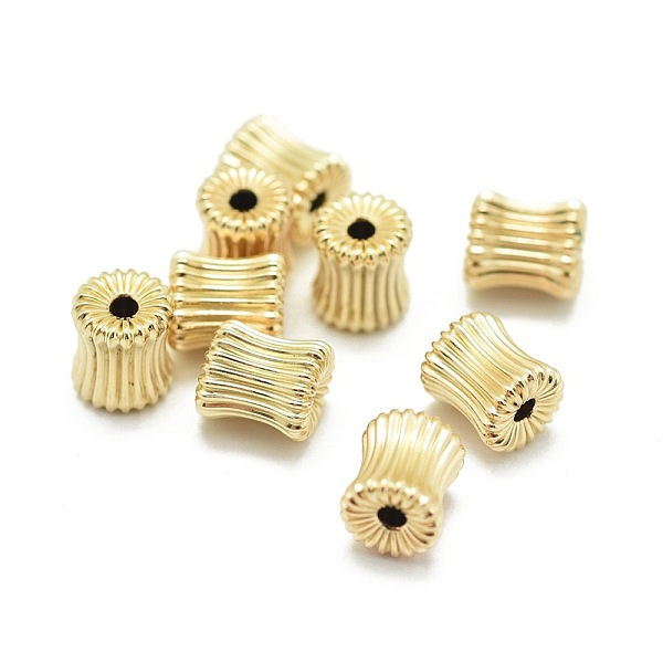 PandaHall Yellow Gold Filled Corrugated Beads, 1/20 14K Gold Filled, Cadmium Free & Nickel Free & Lead Free, Barrel, 6x5.3mm, Hole: 1.5mm...
PandaHall Yellow Gold Filled Corrugated Beads, 1/20 14K Gold Filled, Cadmium Free & Nickel Free & Lead Free, Barrel, 6x5.3mm, Hole: 1.5mm...